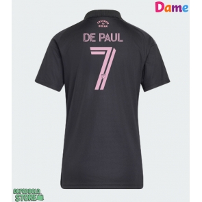Inter Miami Rodrigo De Paul #7 Replika Udebanetrøje Dame 2026-27 Kortærmet